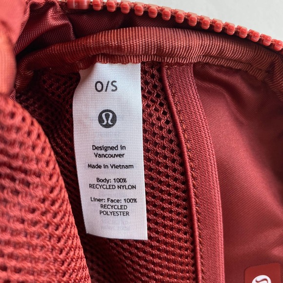 NWT Lululemon Everywhere Belt Bag 1L Terra Orange Fall Limited Color - Picture 10 of 11